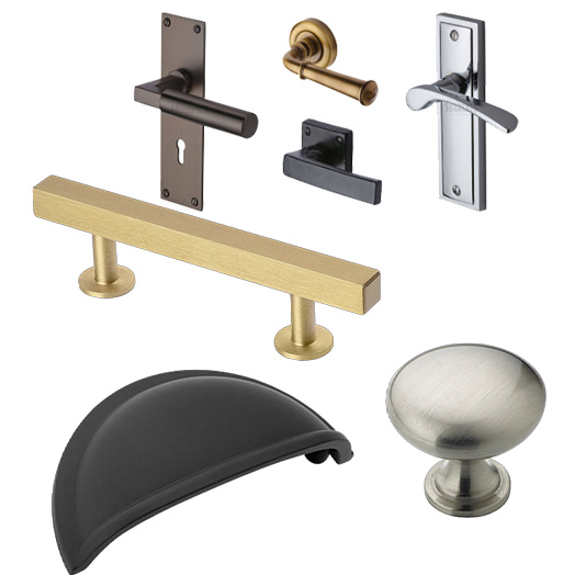 types of handles and knobs