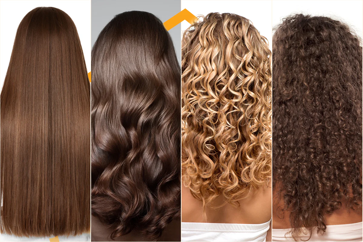 different hair types